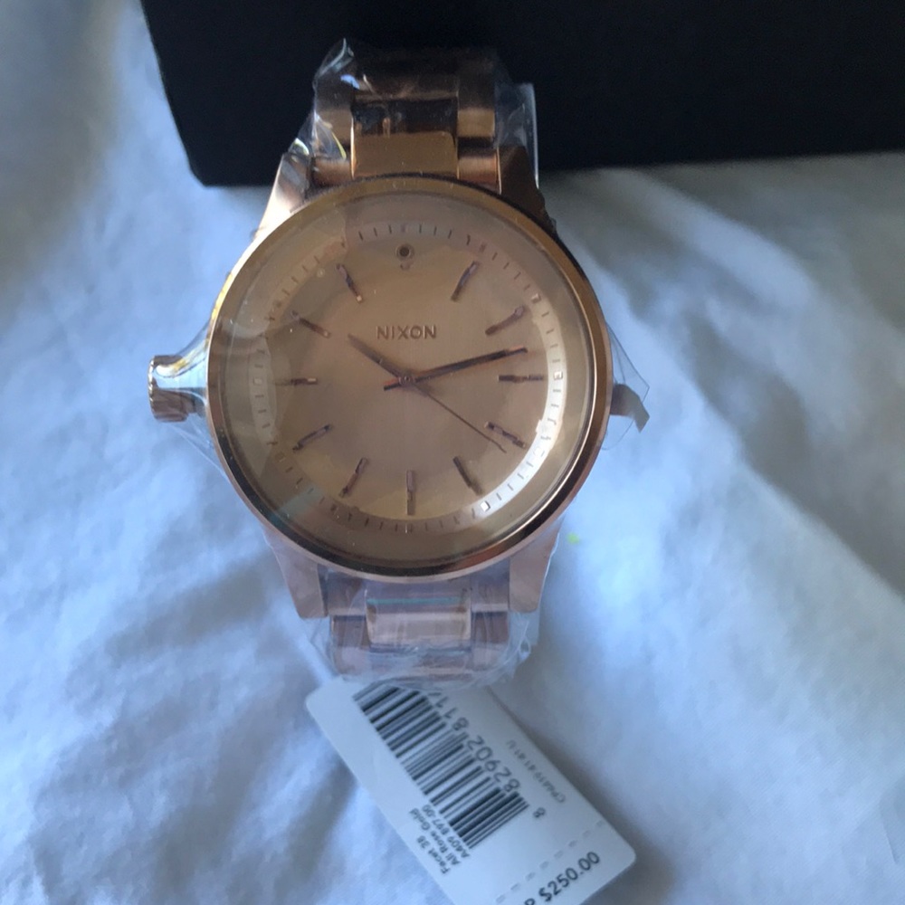 Nixon Watch - All Rose Gold Facet 38